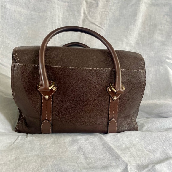 RARE Mulberry Arlington SATCHEL Chocolate Brown 2007 Collection VGC - Picture 2 of 16